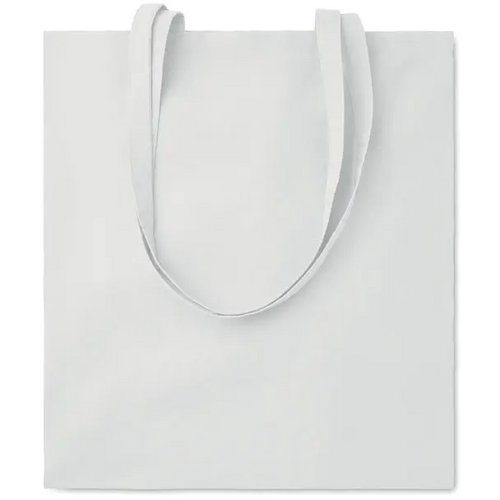 Katoenen boodschappentas Cottonel colour + wit