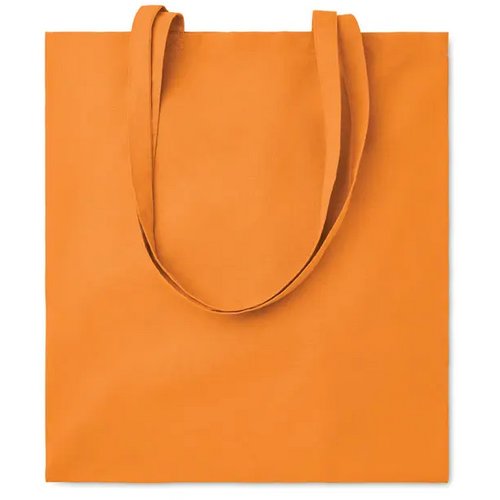 Katoenen boodschappentas Cottonel colour + oranje