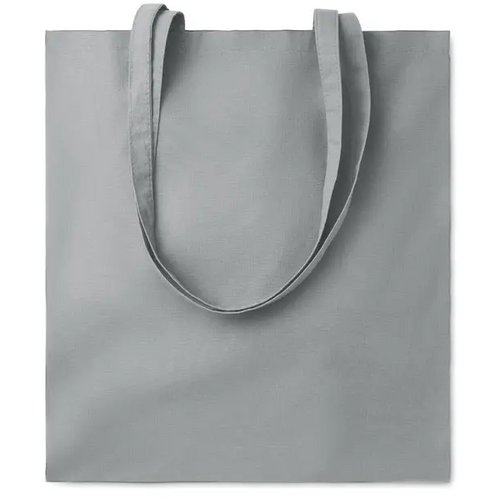 Katoenen boodschappentas Cottonel colour + grijs