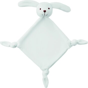 Pluche tutdoekje Lullaby wit