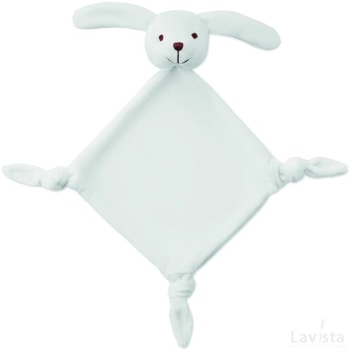 Pluche tutdoekje Lullaby wit