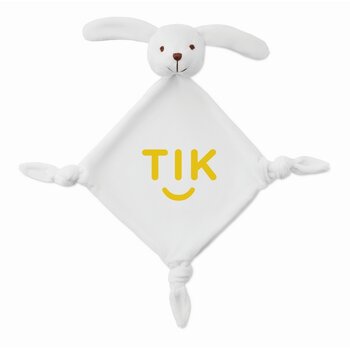 Pluche tutdoekje Wit