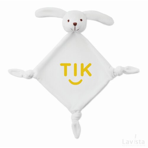 Pluche tutdoekje Wit
