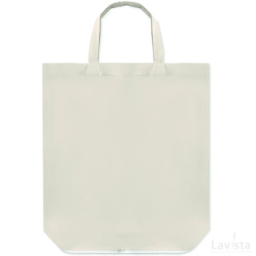 Opvouwbare katoenen tas Foldy cotton wit