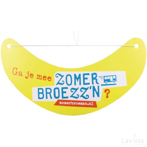 Zonneklep met logo | Kleine oplage | Vanaf 100 stuks