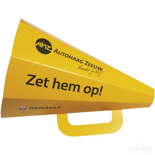 Kartonnen megafoon