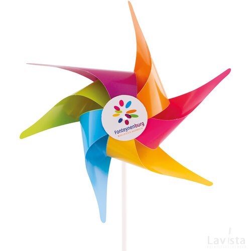 Windmolentje bestellen met logo | Kunststof | vorm B