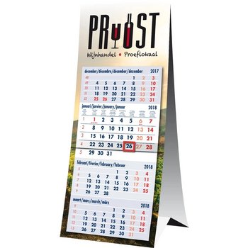 4 maands bureaukalender