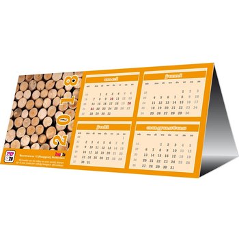 3 hoek/vouw kalender