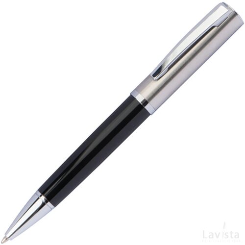 Schrijfset met een pen en rollerbal zwart