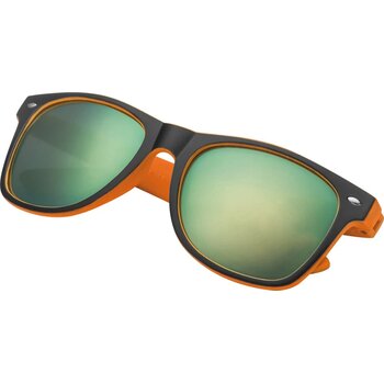 Bicolour Zonnebril oranje