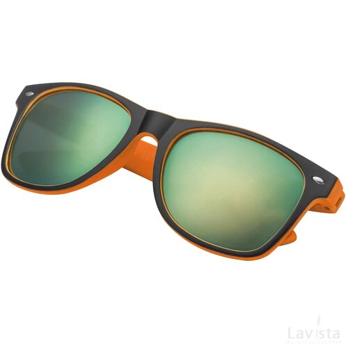 Bicolour Zonnebril oranje