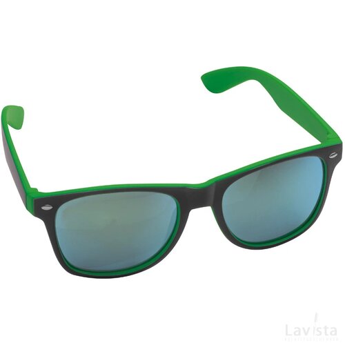 Bicolour Zonnebril groen