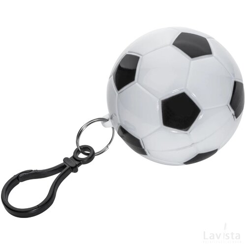 Regenponcho in voetbal multicolored meerkleurig