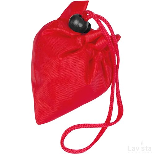 Opvouwbare draagtas rood