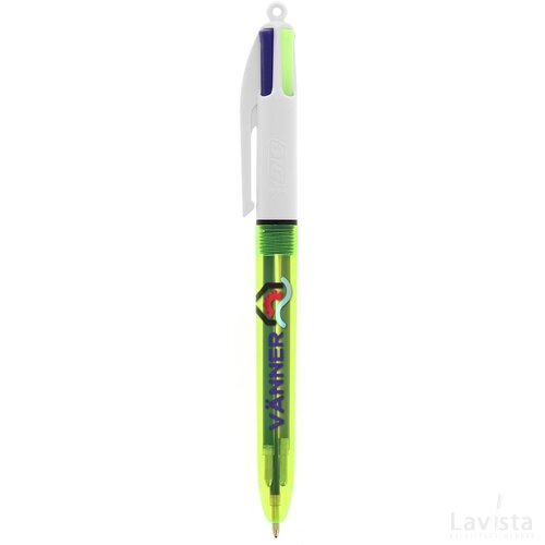 BIC® 4 Colours Fluo balpen