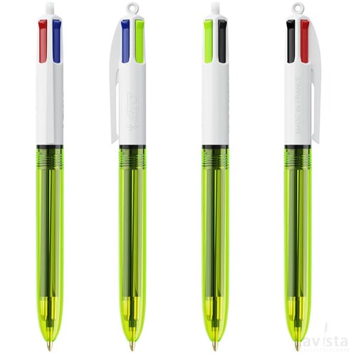 BIC® 4 Colours Fluo balpen