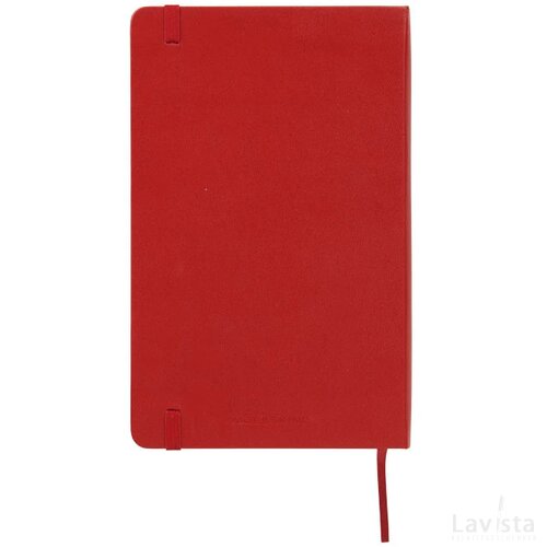 Moleskine Classic Hard Cover Large gelinieerd Scarlet Red Scarlet rood