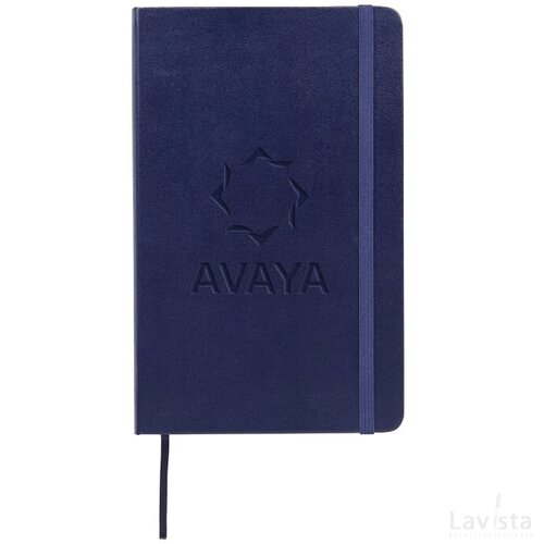 Moleskine Classic Hard Cover Large gelinieerd Prussian Blue Pruisisch blauw