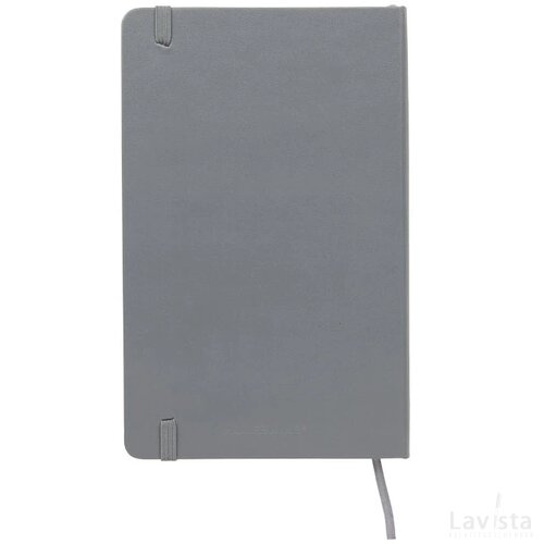 Moleskine Classic Hard Cover Large gelinieerd Slate Grey Leisteengrijs