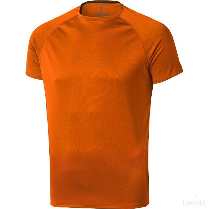 Niagara cool fit heren T-shirt korte mouwen Oranje