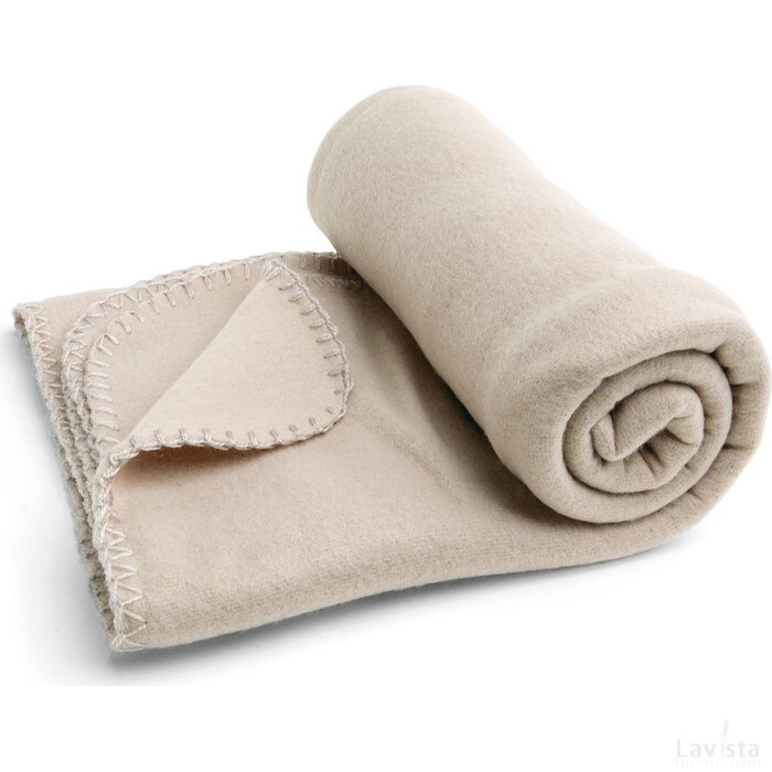 Sulena  Fleece Deken 180 G/M² Beige