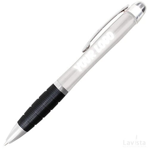 CAICOS balpen logo-lamp Peekay zilver