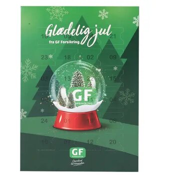 Adventkalender A4 tot in full colour bedrukt custom made