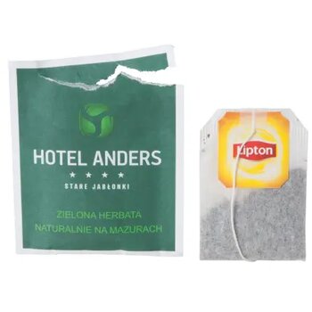 Lipton theezakje in bedrukte omslag tot in full colour bedrukt custom made Lipton theezakje in bedrukte omslag tot in full colour bedrukt custom made