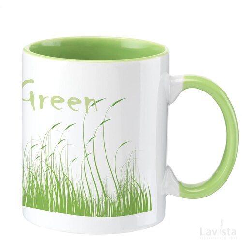 Full Colour Mug Colorato Limegroen