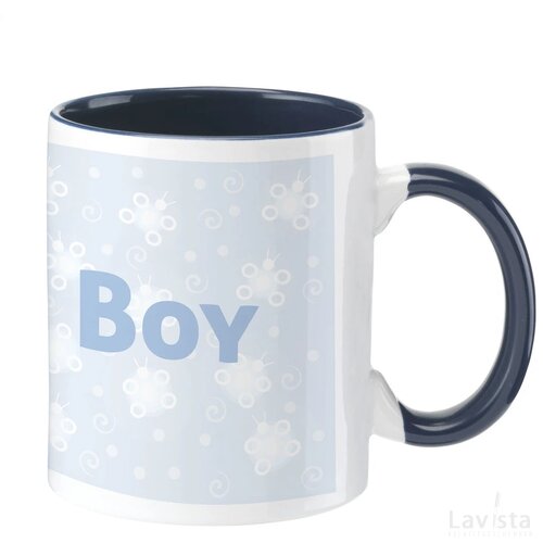 Full Colour Mug Colorato Donkerblauw