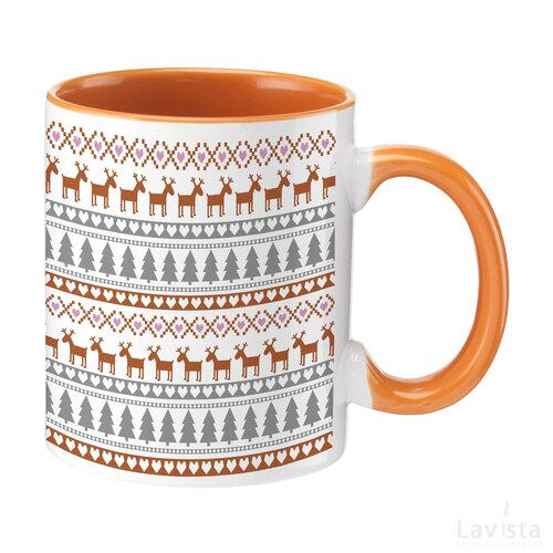 Full Colour Mug Colorato Oranje