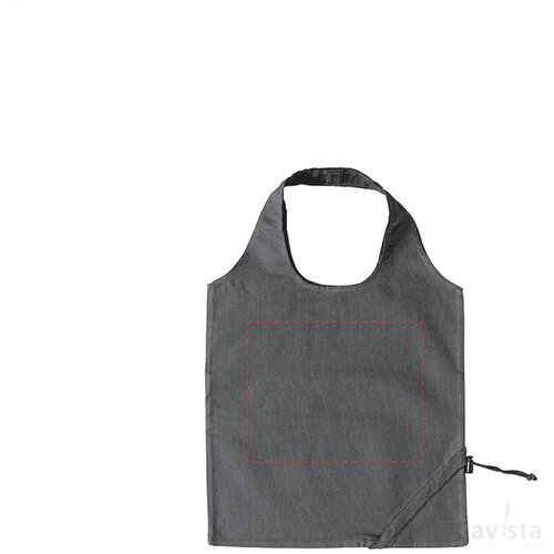 Stawberry Cotton Opvouwbare Tas Wit