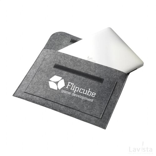 Papillon Laptop Case Lichtgrijs