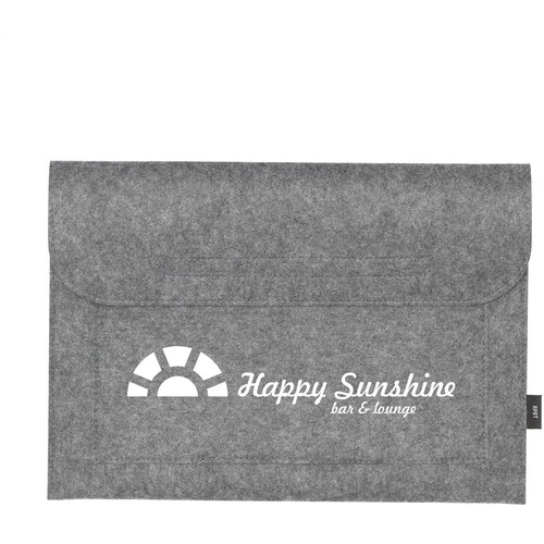 Papillon Laptop Case Lichtgrijs