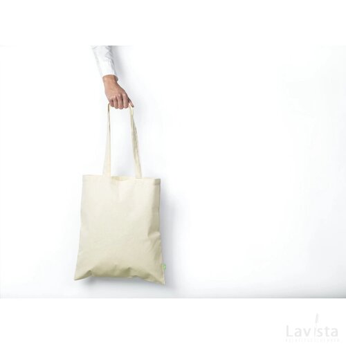 Organic Cotton Shopper 140 G/M² Tas Ecru