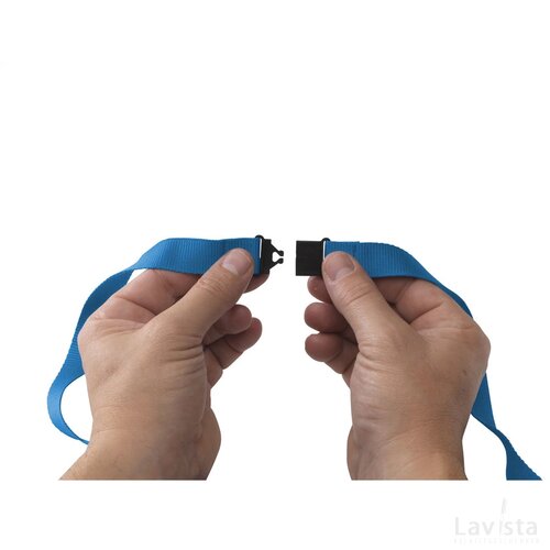 Keycord Budget Safety 2 Cm Lanyard Blauw