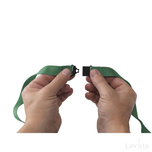 Keycord Budget Safety 2 Cm Lanyard Groen