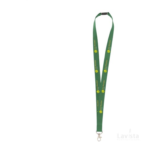 Keycord Budget Safety 2 Cm Lanyard Groen