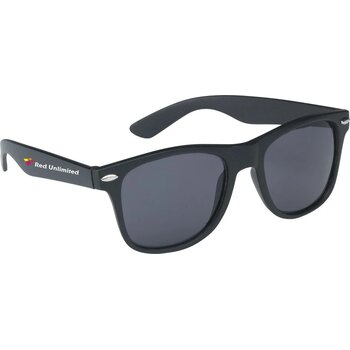 Malibu Matt Black Zonnebril Zwart