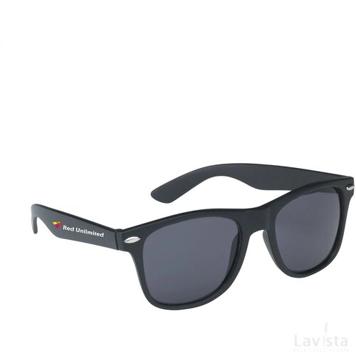 Malibu Matt Black Zonnebril Zwart
