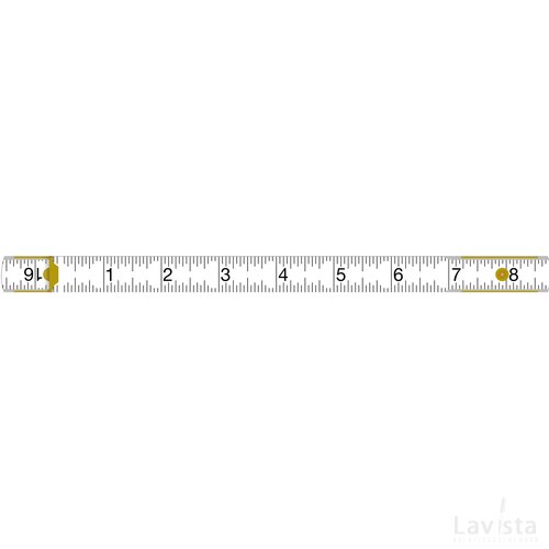 Duimstok 1 meter Perfekt 5 geel