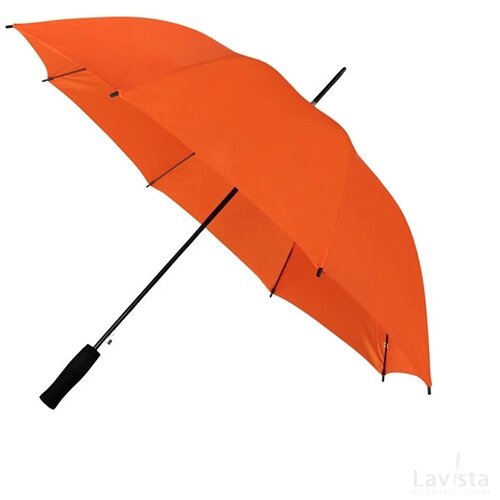 compacte golfparaplu, automaat oranje