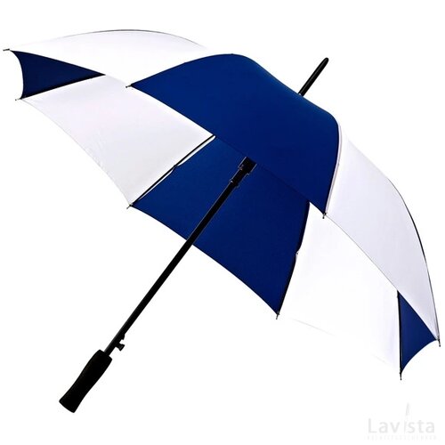 Falcone® golfparaplu, automaat blauw/wit