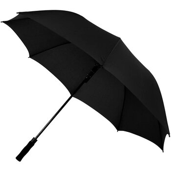 golfparaplu, automaat, windproof zwart
