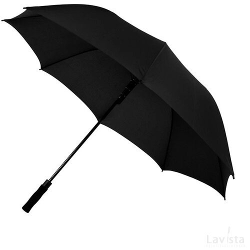 golfparaplu, automaat, windproof zwart