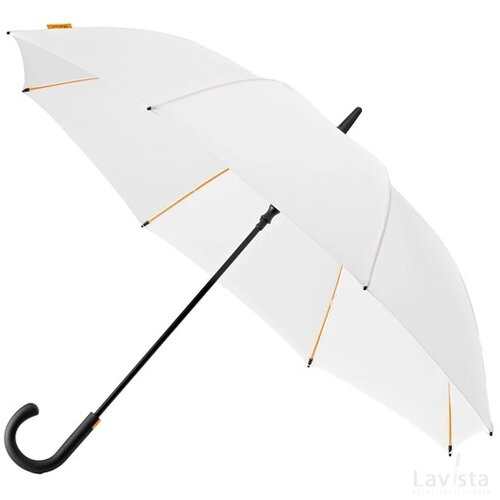 golfparaplu, windproof wit