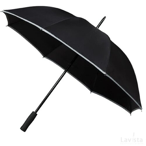 golfparaplu, windproof zwart