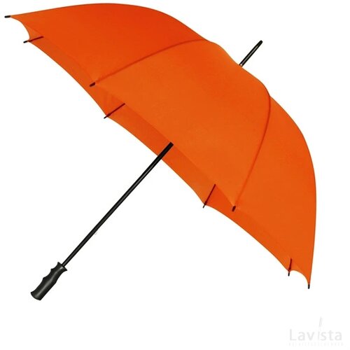 golfparaplu, windproof oranje