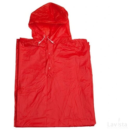 Falconetti® poncho Rood